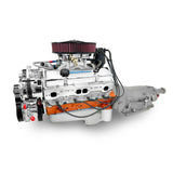 GM Small Block Compatible 427 c.i. Engine and 700R4 Automatic Transmission - 540 Horsepower - Standard Edition Builder Series - Polished Pulley Kit - Carbureted