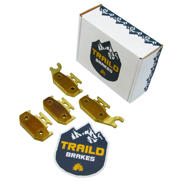Suzuki King Quad LTA/LTF 400/450/500/700/750 2005-2026 Brass Brake Pad Set Traild