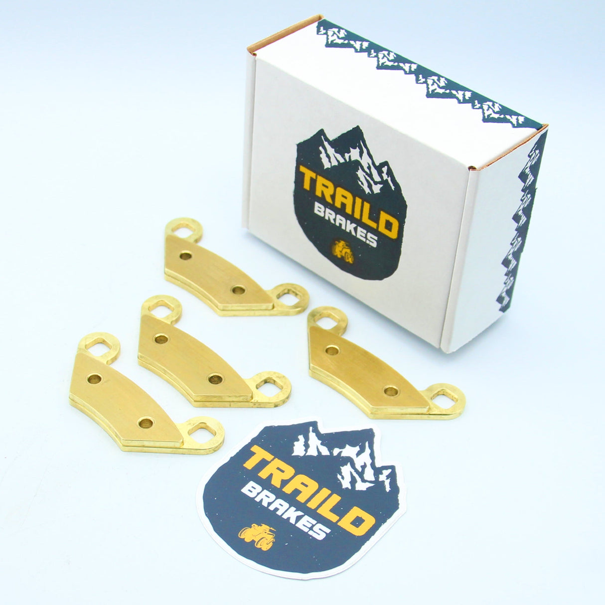 Polaris Scrambler XP 1000 S 2020-2026 Brass Brake Pad Set Traild