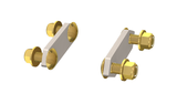 TJ/LJ Rear Frame Tie in Bracket Set