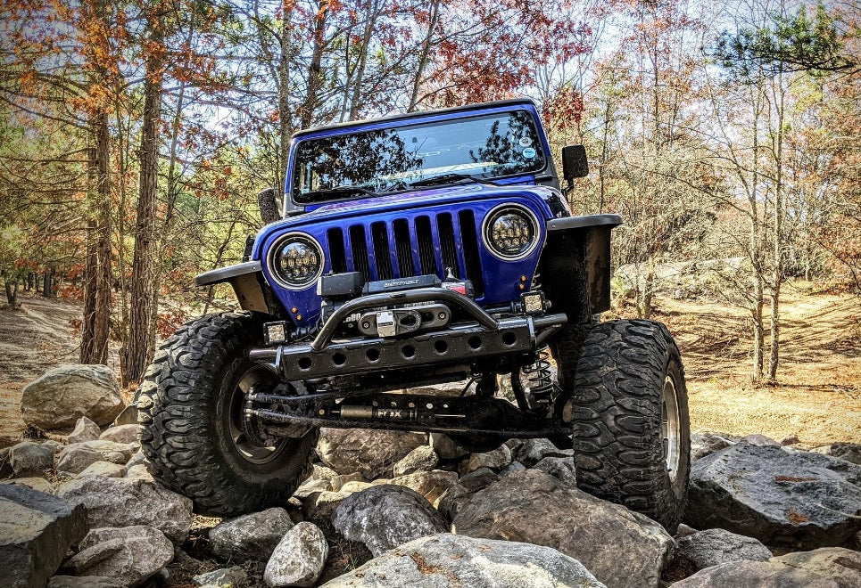 YJ, TJ, LJ  Pritchett Canyon Front Bumper Welders Kit