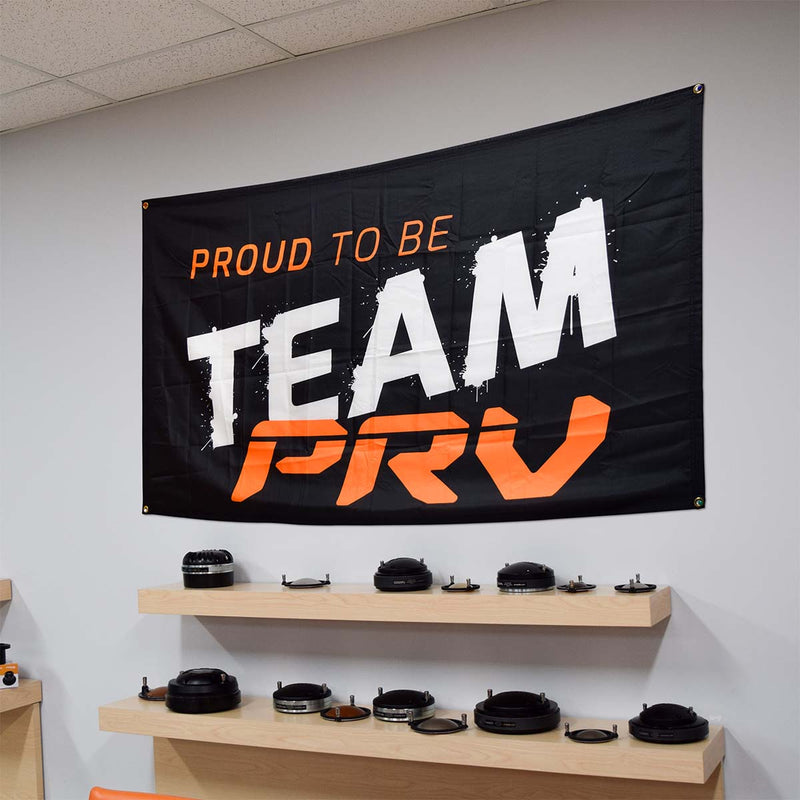 PRV Proud to be Team PRV Banner PRV Audio