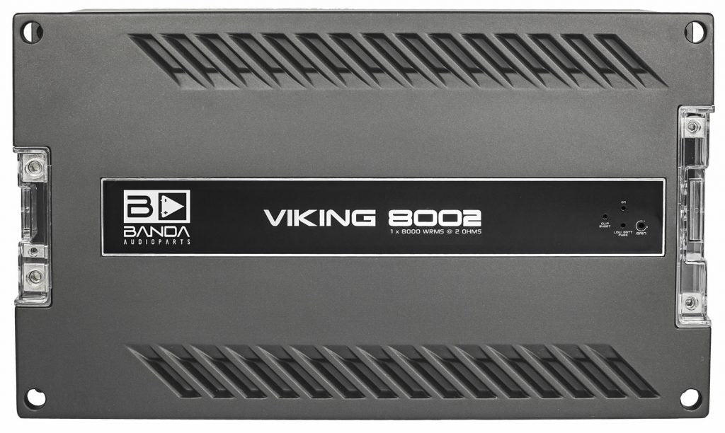 BANDA Viking 8002 Car Amplifier 8000 WATTS RMS 2 OHM BANDA