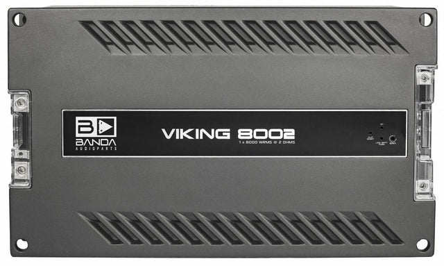 BANDA Viking 8002 Car Amplifier 8000 WATTS RMS 2 OHM BANDA