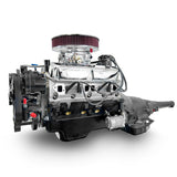 Chrysler Small Block Compatible 408 c.i. Engine and 727 Automatic Transmission - 465 Horsepower - Standard Edition Builder Series - Black Pulley Kit - Carbureted