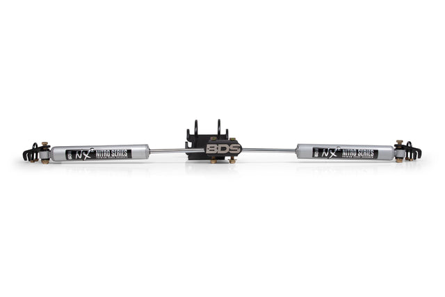 Dual Steering Stabilizer Kit w/ NX2 Shocks | Fits 0-2 Inch Lift | Ford F250/F350 Super Duty (05-26) 4WD BDS Suspension