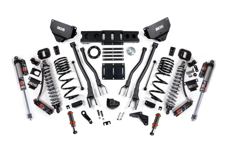 4 Inch Lift Kit w/ 4-Link | FOX 2.5 Coil-Over Conversion - Performance Elite | Ram 2500 (14-18) 4WD | Diesel BDS Suspension