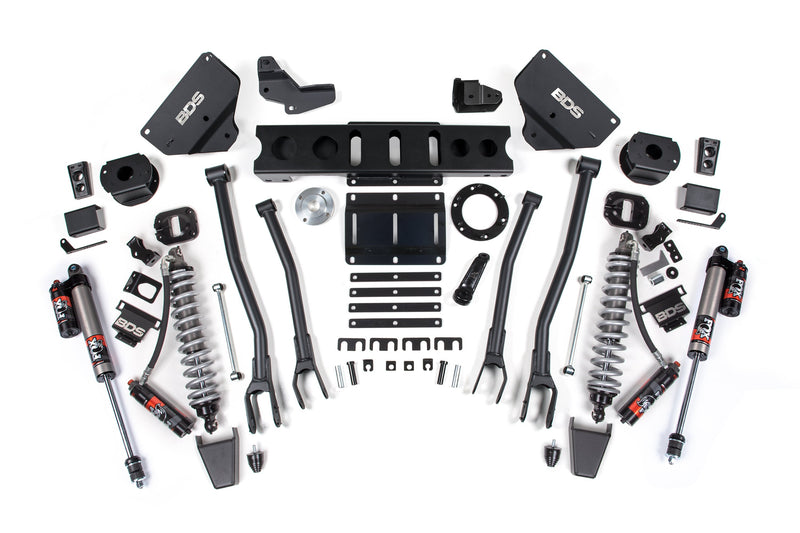 6 Inch Lift Kit w/ 4-Link | FOX 2.5 Coil-Over Conversion - Performance Elite | Ram 2500 (14-18) 4WD | Diesel BDS Suspension