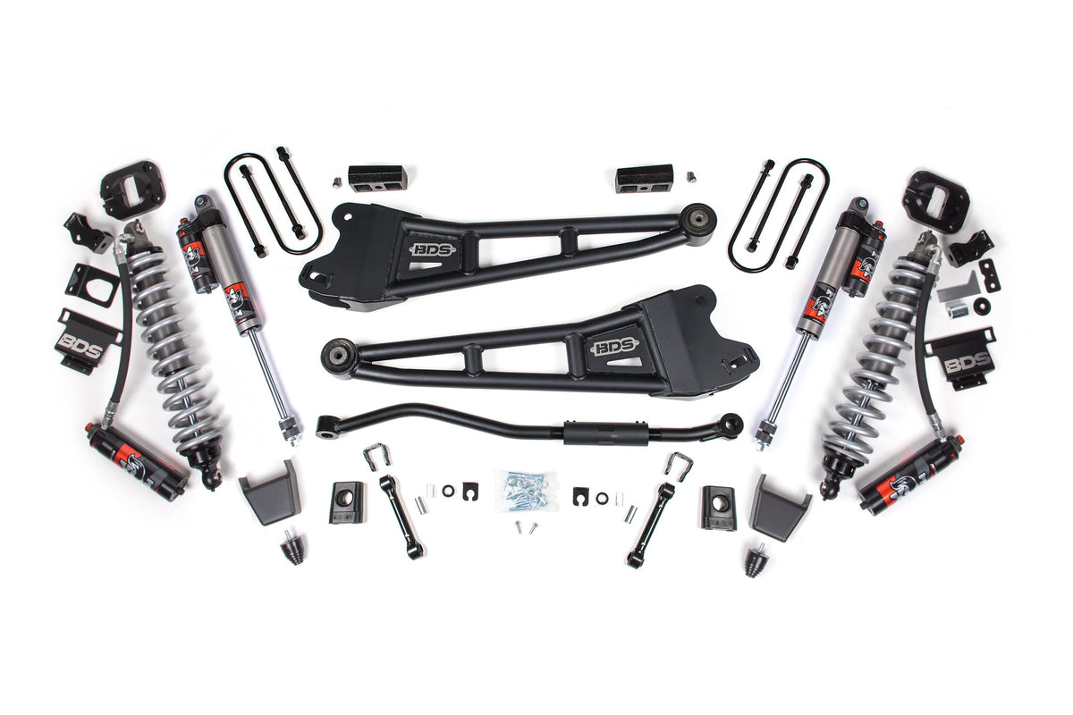3 Inch Lift Kit w/ Radius Arm | FOX 2.5 Coil-Over Conversion - Performance Elite | Ram 3500 (13-18) 4WD | Diesel BDS Suspension