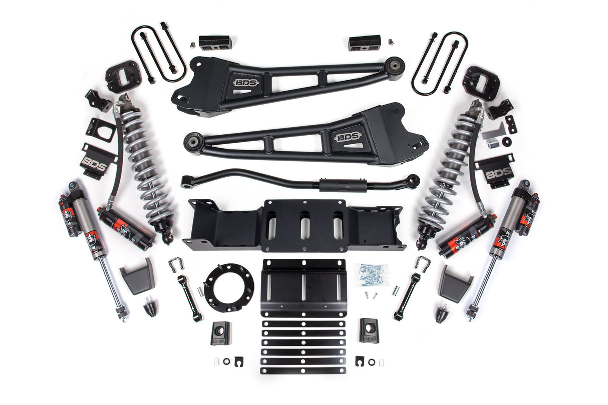 3 Inch Lift Kit w/ Radius Arm | FOX 2.5 Coil-Over Conversion - Performance Elite | Ram 3500 (19-24) 4WD | Diesel BDS Suspension