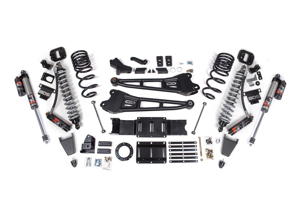 4 Inch Lift Kit w/ Radius Arm | FOX 2.5 Coil-Over Conversion - Performance Elite | Ram 2500 (19-24) 4WD | Diesel BDS Suspension