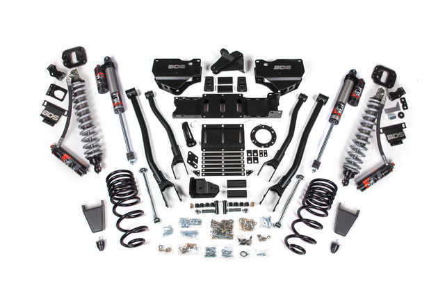 4 Inch Lift Kit w/ 4-Link | FOX 2.5 Coil-Over Conversion - Performance Elite | Ram 2500 (19-24) 4WD | Diesel BDS Suspension