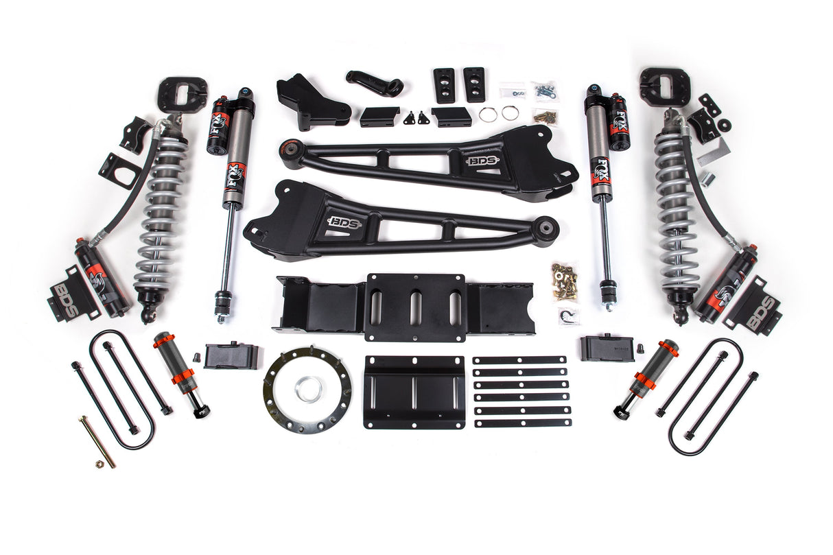 6 Inch Lift Kit w/ Radius Arm | FOX 2.5 Coil-Over Conversion - Performance Elite | Ram 3500 (19-24) 4WD | Diesel BDS Suspension