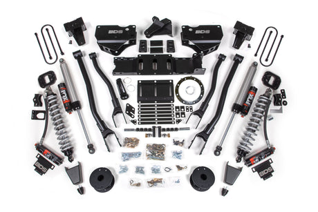 6 Inch Lift Kit w/ 4-Link | FOX 2.5 Coil-Over Conversion - Performance Elite | Ram 3500 (19-24) 4WD | Diesel BDS Suspension