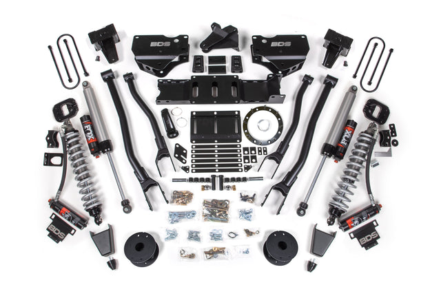 6 Inch Lift Kit w/ 4-Link | FOX 2.5 Coil-Over Conversion - Performance Elite | Ram 3500 (19-24) 4WD | Diesel BDS Suspension