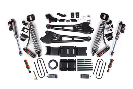 4 Inch Lift Kit w/ Radius Arm | FOX 2.5 Coil-Over Conversion - Performance Elite | Ram 3500 (19-24) 4WD | Diesel BDS Suspension