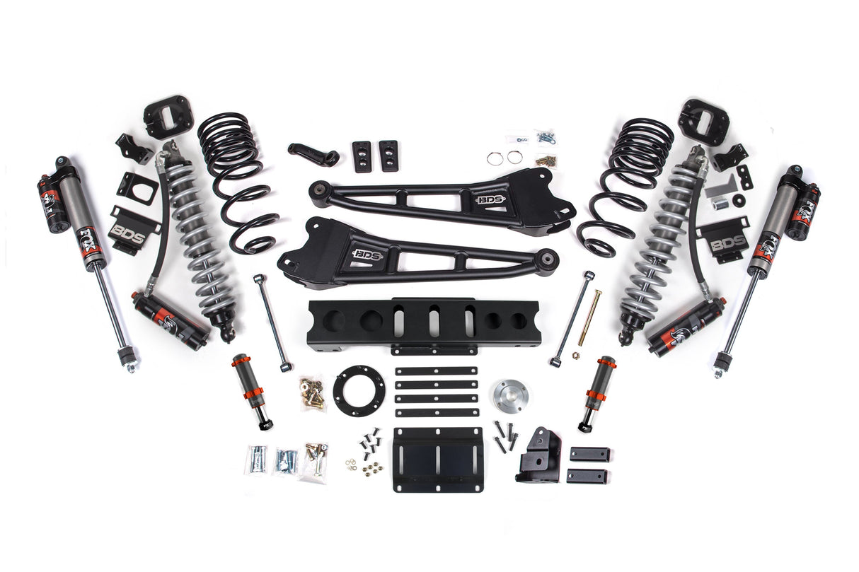 4 Inch Lift Kit w/ Radius Arm | FOX 2.5 Coil-Over Conversion - Performance Elite | Ram 2500 (14-18) 4WD | Diesel BDS Suspension