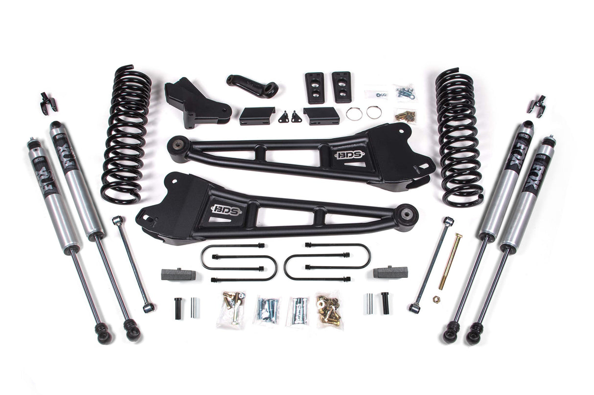 4 Inch Lift Kit w/ Radius Arm | Ram 3500 (13-18) 4WD | Diesel BDS Suspension