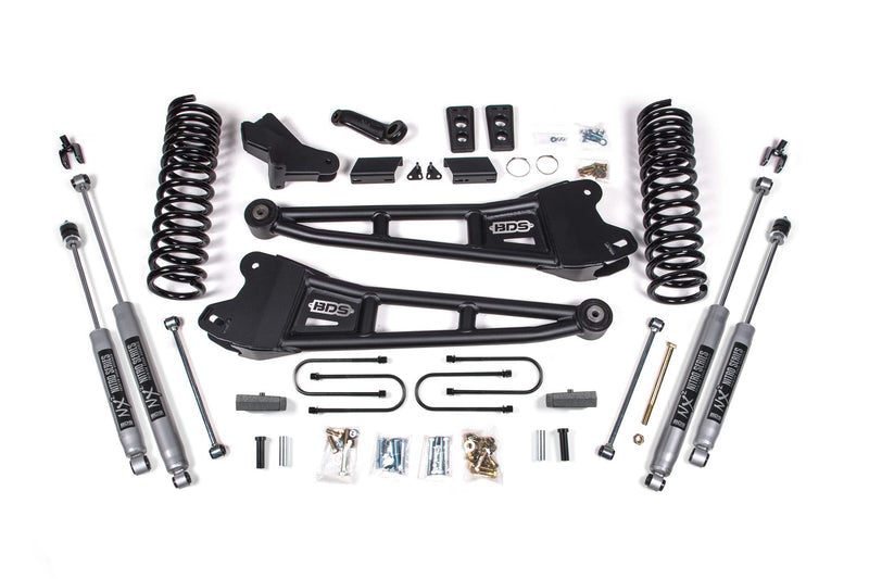 4 Inch Lift Kit w/ Radius Arm | Ram 3500 (13-18) 4WD | Diesel BDS Suspension