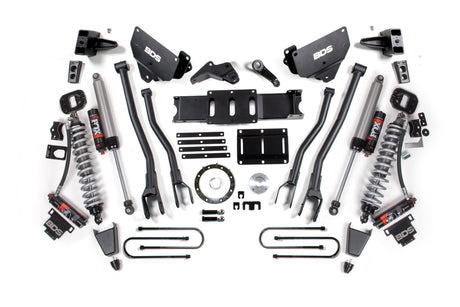 6 Inch Lift Kit w/ 4-Link | FOX 2.5 Coil-Over Conversion - Performance Elite | Ram 3500 (13-18) 4WD | Diesel BDS Suspension