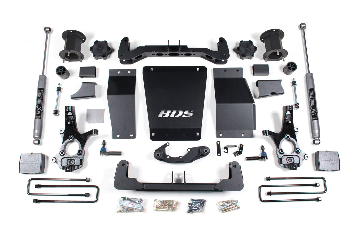 6.5 Inch Lift Kit | Chevy Silverado or GMC Sierra 1500 (14-18) 4WD BDS Suspension