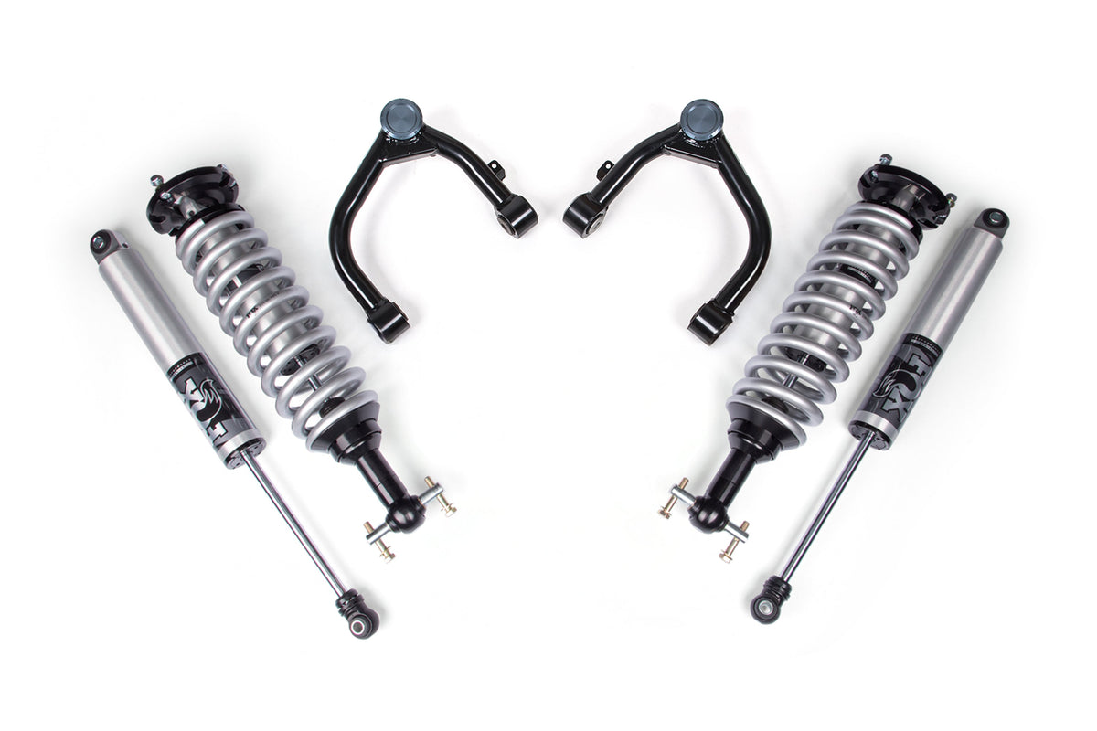 2 Inch Leveling Kit | FOX Coilover Upgrade | Chevy Silverado or GMC Sierra 1500 (19-26) 4WD BDS Suspension