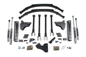 8 Inch Lift Kit | 4-Link Conversion | Ford F250/F350 Super Duty (11-16) 4WD | Gas BDS Suspension