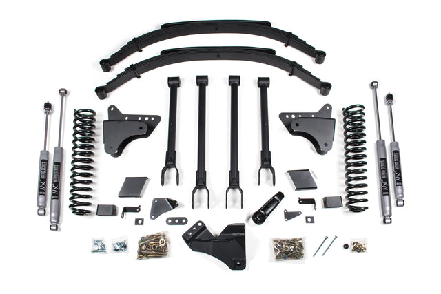 8 Inch Lift Kit | 4-Link Conversion | Ford F250/F350 Super Duty (11-16) 4WD | Gas BDS Suspension