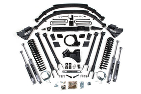 8 Inch Lift Kit | 4-Link Conversion | Ford F250/F350 Super Duty (17-19) 4WD | Diesel BDS Suspension
