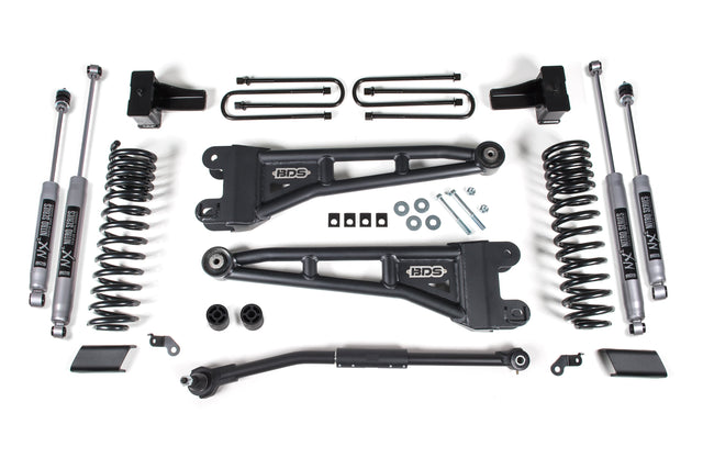 2.5 Inch Lift Kit w/ Radius Arm | Ford F250/F350 Super Duty (17-19) 4WD | Diesel BDS Suspension