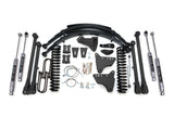 8 Inch Lift Kit w/ 4-Link | Ford F250/F350 Super Duty (05-07) 4WD | Diesel BDS Suspension