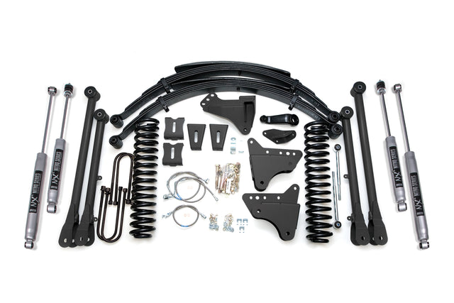8 Inch Lift Kit w/ 4-Link | Ford F250/F350 Super Duty (05-07) 4WD | Gas BDS Suspension