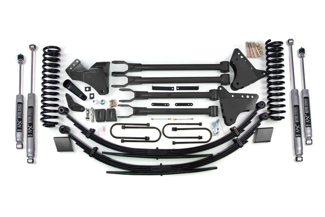 6 Inch Lift Kit w/ 4-Link | Ford F250/F350 Super Duty (08-10) 4WD | Diesel BDS Suspension