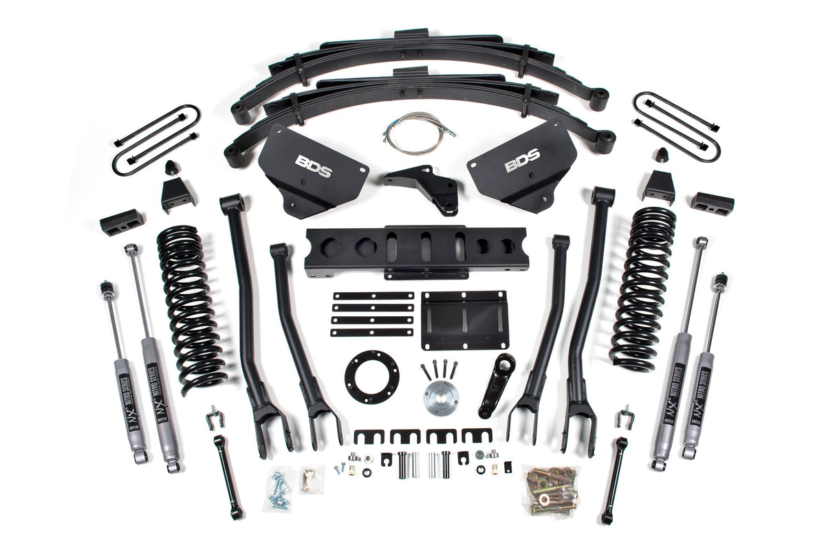 8 Inch Lift Kit w/ 4-Link | Ram 3500 (13-18) 4WD | Diesel BDS Suspension