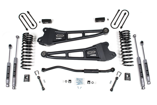 3 Inch Lift Kit w/ Radius Arm | Ram 3500 (13-18)  4WD | Diesel BDS Suspension