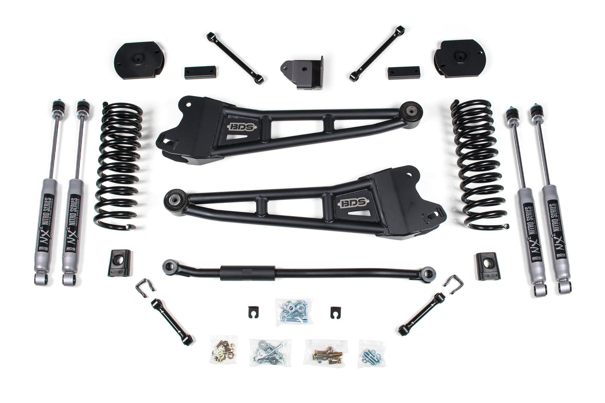 3 Inch Lift Kit w/ Radius Arm | Ram 2500 (14-18) and (2025) 4WD | Diesel BDS Suspension