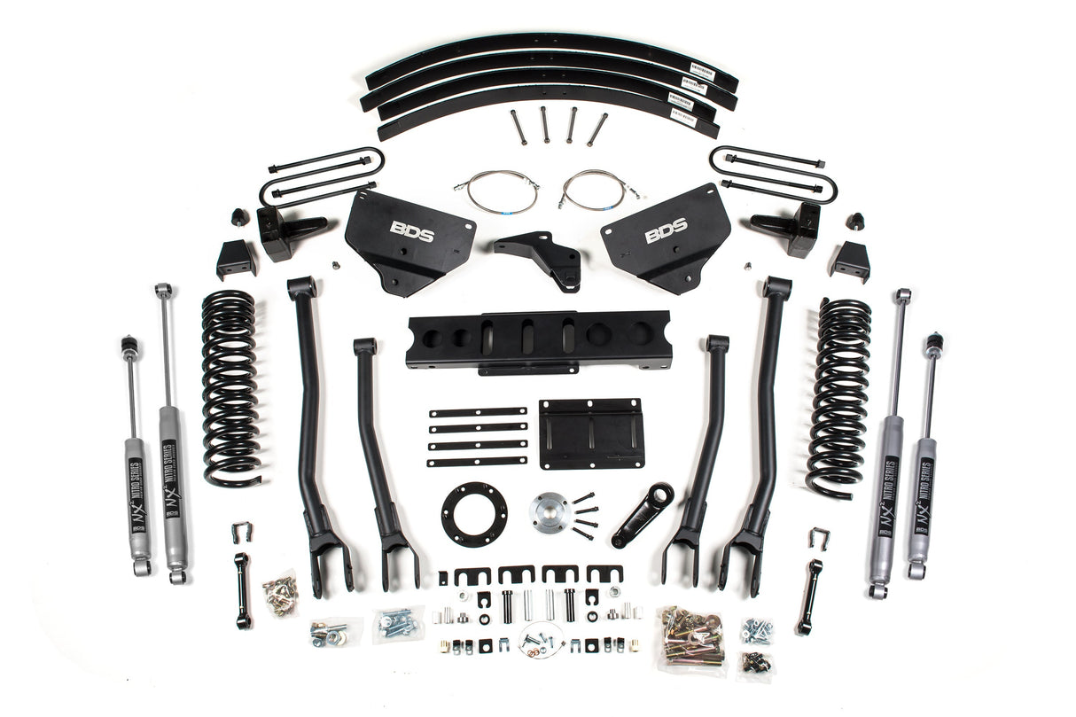 8 Inch Lift Kit w/ 4-Link | Ram 3500 (13-18) 4WD | Diesel BDS Suspension