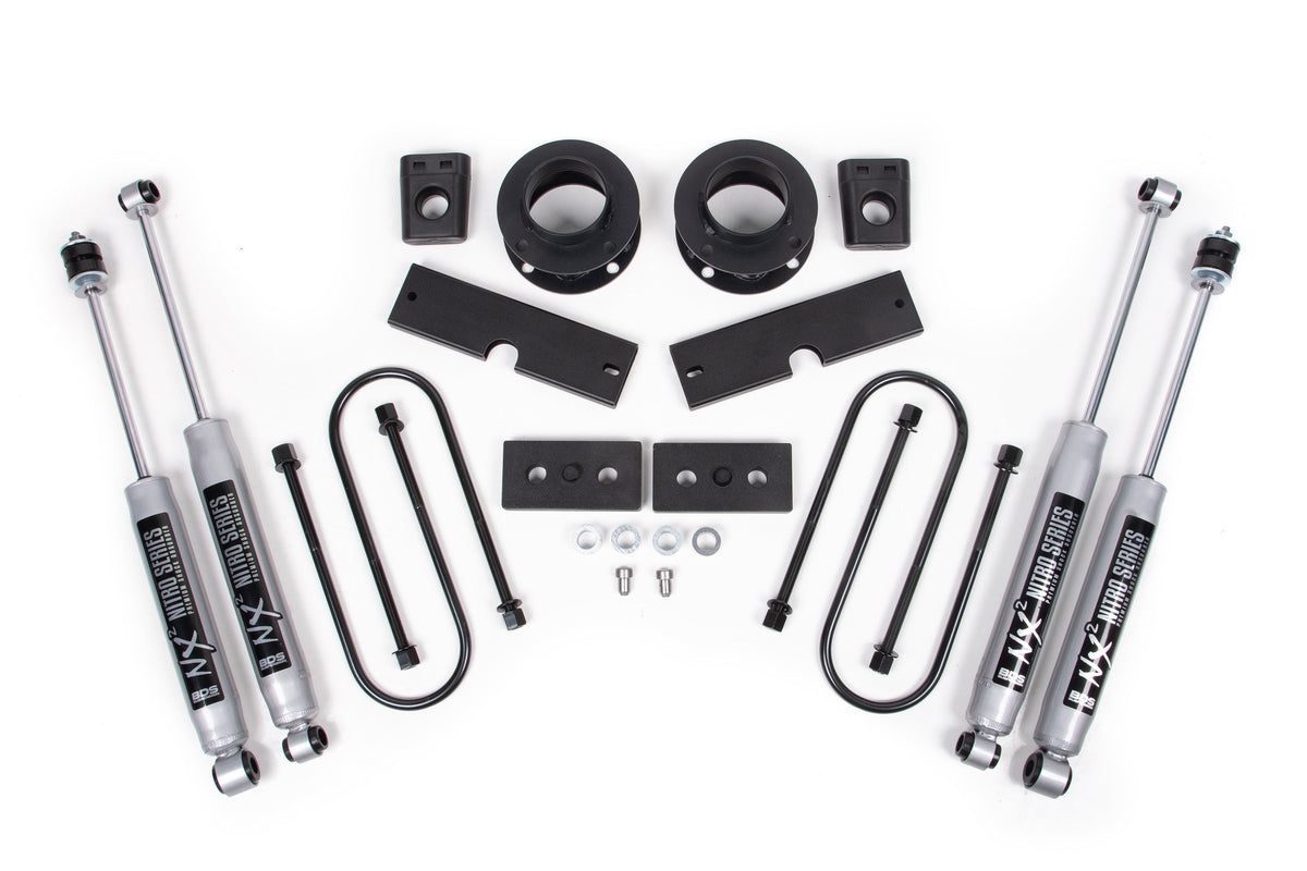 2 Inch Lift Kit | Ram 3500 w/ Rear Air Ride (13-26) 4WD