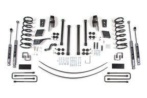 01 1500 4wd 3/3 Block & AAL-Front Spring BDS Suspension