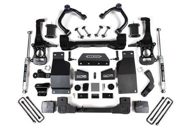 6 Inch Lift Kit | Chevy Silverado or GMC Sierra 1500 (19-26) 4WD | Diesel BDS Suspension