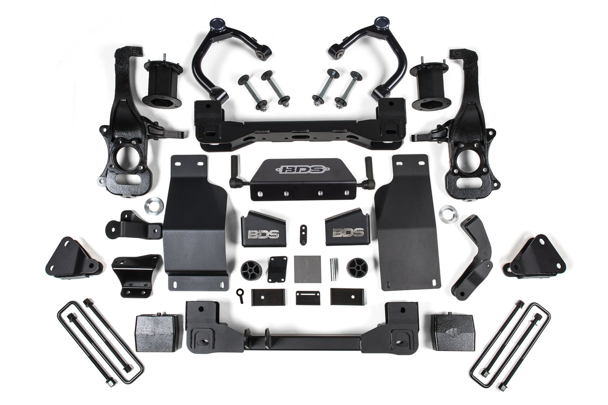 6 Inch Lift Kit | Adaptive Ride Control Only | Chevy Silverado High Country or GMC Denali 1500 (19-26) 4WD | Diesel BDS Suspension