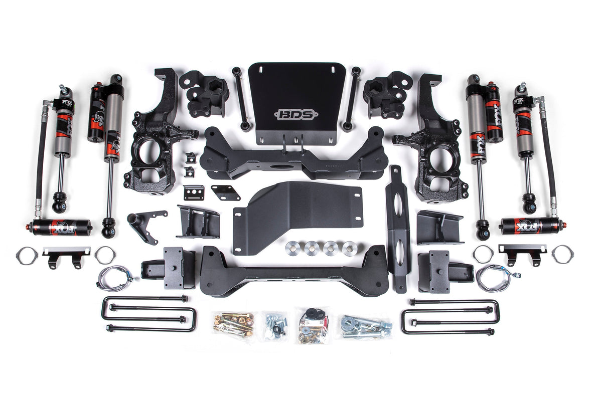 6.5 Inch Lift Kit | FOX Performance Elite | Chevy Silverado or GMC Sierra 2500HD/3500HD (20-26) 4WD BDS Suspension