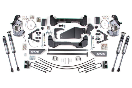 6" Lift Kit | Chevrolet & GMC 1500/2500 6 Lug (1988-1998) 4WD BDS Suspension