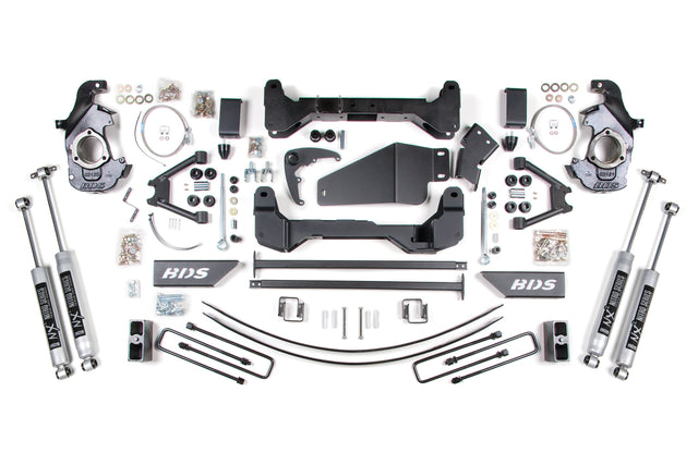 6" Lift Kit | Chevrolet & GMC 1500/2500 6 Lug (1988-1998) 4WD BDS Suspension