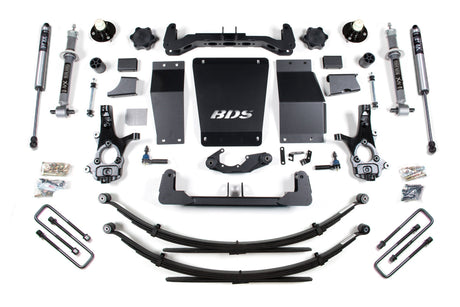 6 Inch Lift Kit | BDS Strut | Chevy Silverado or GMC Sierra 1500 (14-18) 4WD BDS Suspension
