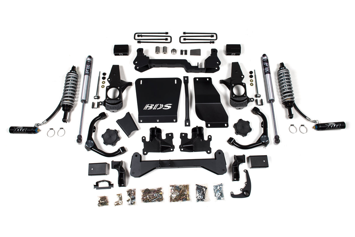 4.5 Inch Lift Kit | FOX 2.5 Coil-Over Conversion | Chevy Silverado or GMC Sierra 2500HD/3500HD (01-10) | Diesel BDS Suspension