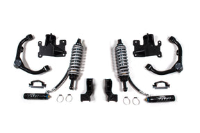 FOX 2.5 Coilover Conversion Upgrade - 4.5 Inch Lift | Factory Series | Chevy Silverado or GMC Sierra 2500HD/3500HD (01-10) 4WD | Diesel BDS Suspension