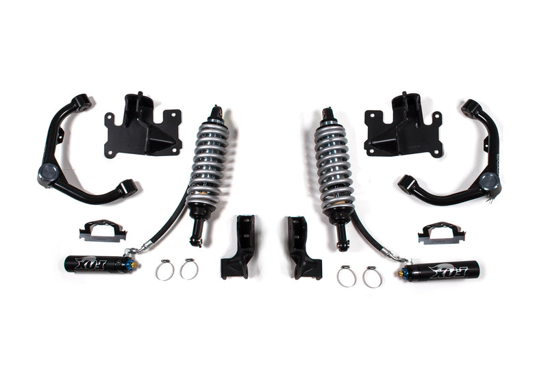 FOX 2.5 Coilover Conversion Upgrade - 6.5 Inch Lift | Factory Series | Chevy Silverado or GMC Sierra 2500HD/3500HD (01-10) 4WD | Diesel BDS Suspension