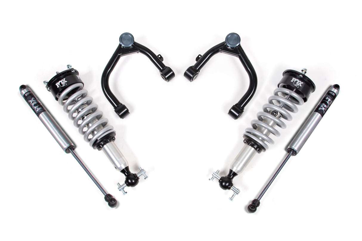 2 Inch Leveling Kit | FOX Coilover Upgrade | Chevy Silverado or GMC Sierra 1500 (19-26) 4WD BDS Suspension