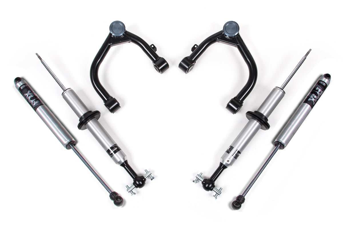2 Inch Leveling Kit | FOX Coilover Upgrade | Chevy Silverado or GMC Sierra 1500 (19-26) 4WD BDS Suspension